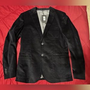 A|X armani exchange velvet blazer
